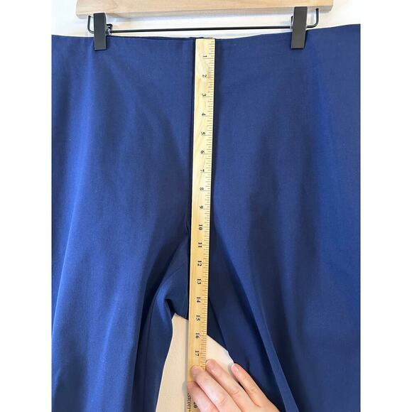 Ralph Lauren Womens Plus Navy High Waist Cotton Blend Ponte Work Legging Sze 18W - Picture 4 of 10